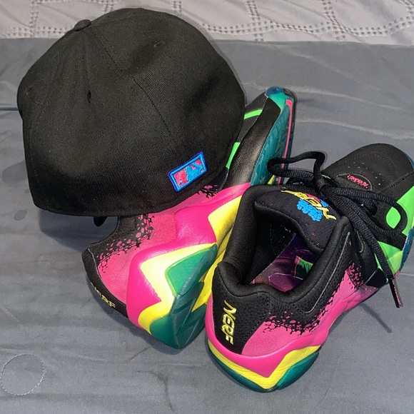 Nerf Shoes Size 7.5 + Hat - Picture 7 of 7